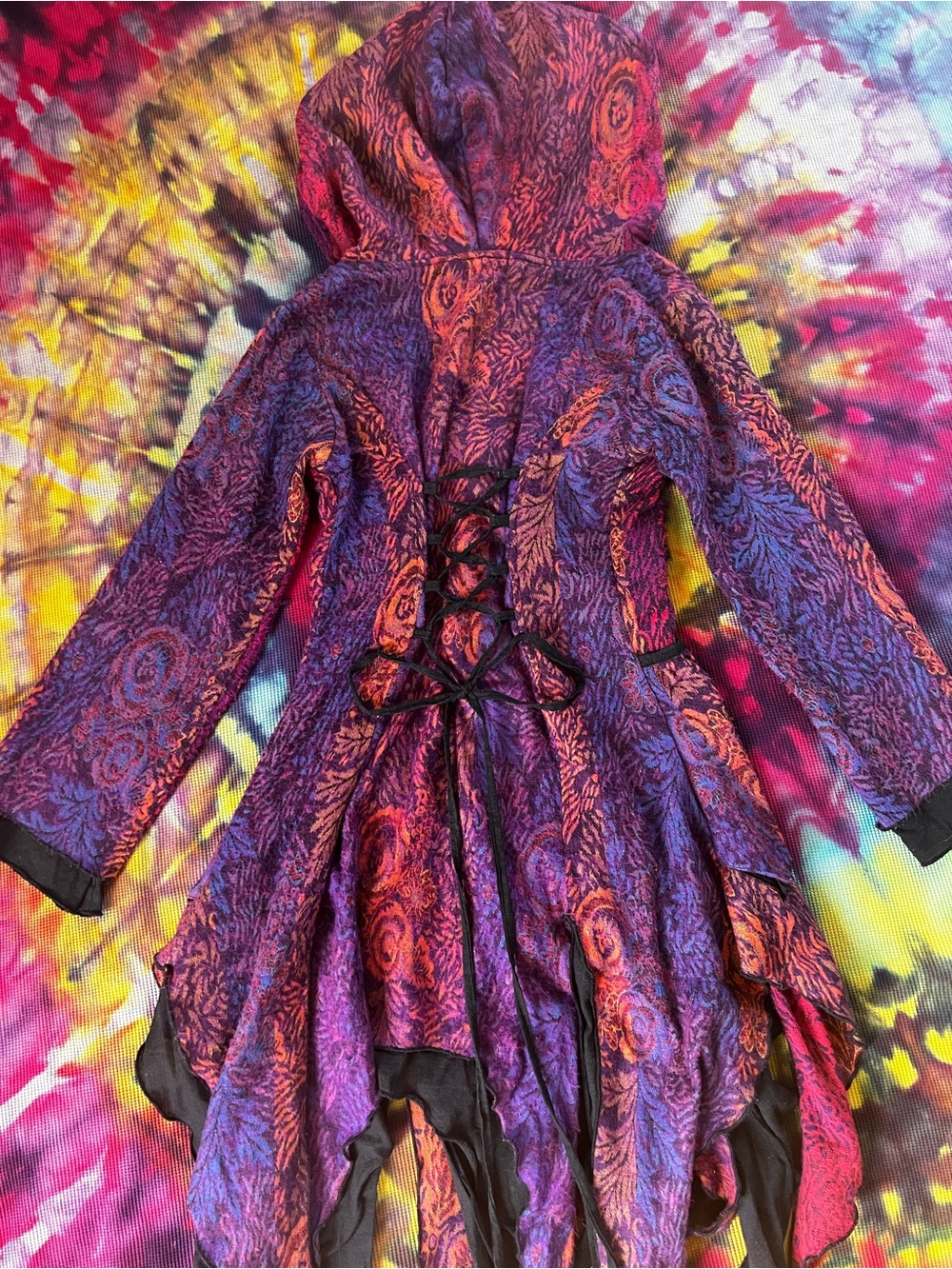 ✨ Rare Fairy Jacket Hooded Corset Cloak